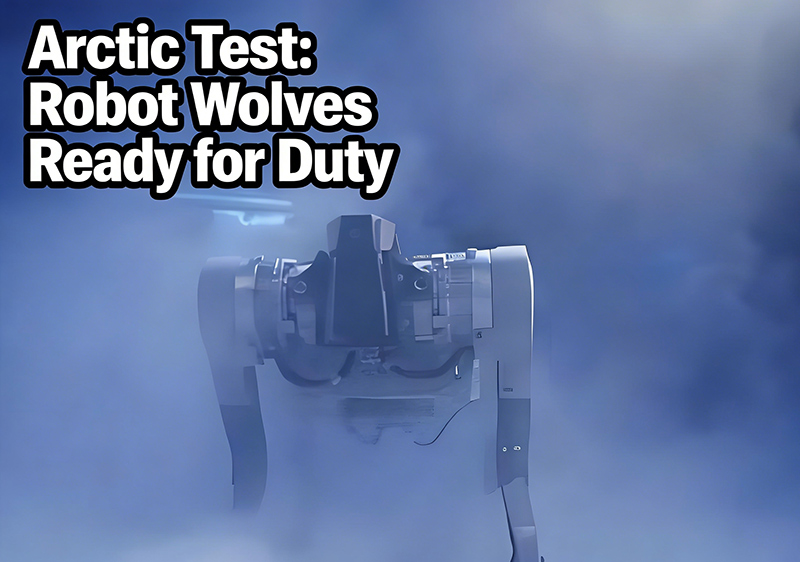 Когда 100 роботов-волков отправляются на передовую, откуда вы знаете, что они не потерпят неудачу?